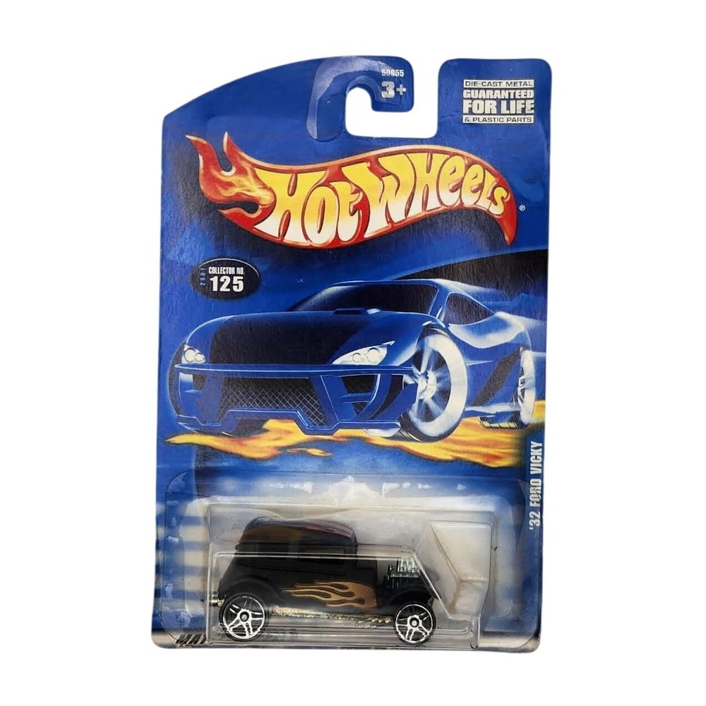Hot‎ Wheels 1932 Ford Vicky Die Cast Metal Collector 125 Flames New